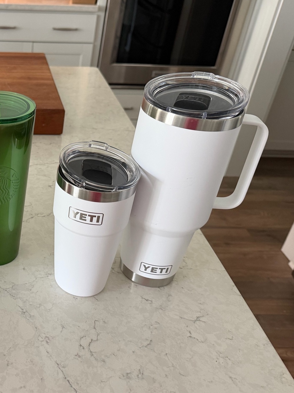 YETI set in White
